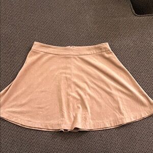 Forever 21 Tan Mini Skirt